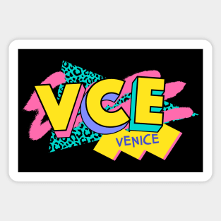 Retro 90s Venice VCE / Rad Memphis Style / 90s Vibes Sticker